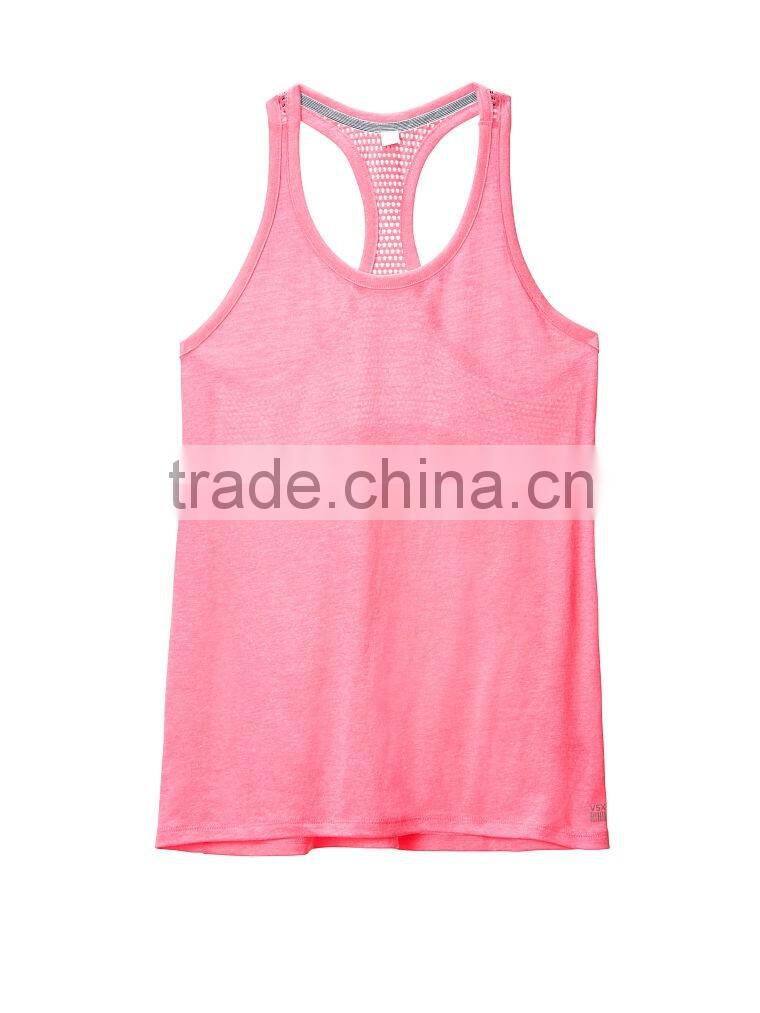 wholesale women's gym wear sportswear sexy sleeveless tank top for girls