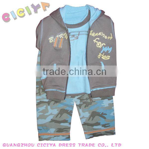Camouflage baby clothing
