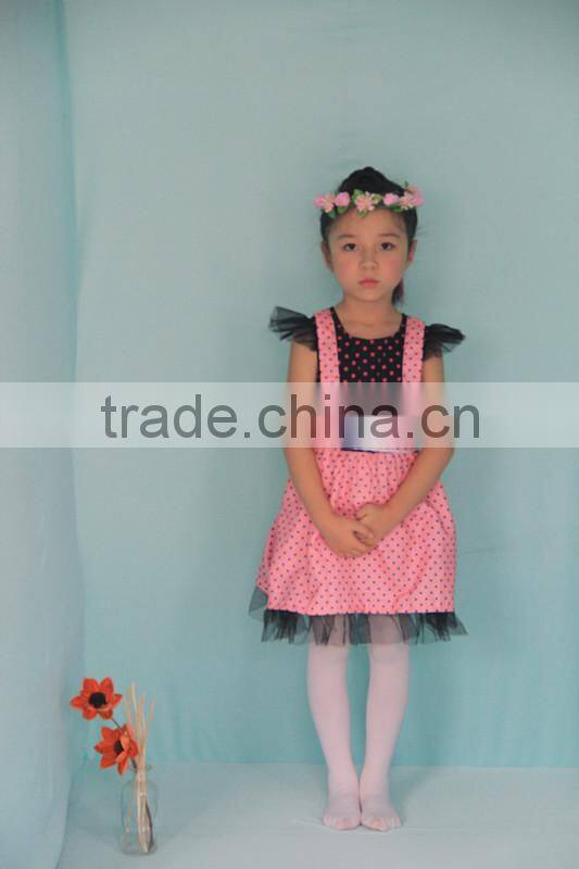 OEM Factory Child Pink Girl Dress