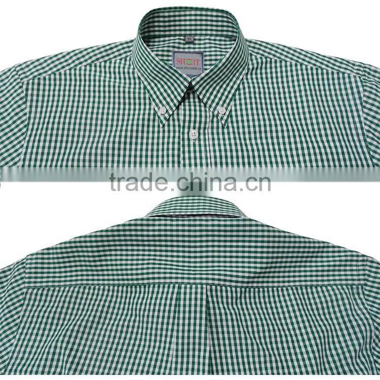 Latest formal shirt designs for men fancy plaid african shirt man