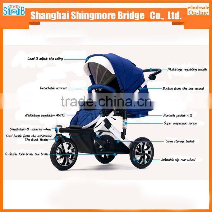China pram factory best price direct wholesale landscape hot mom baby pram