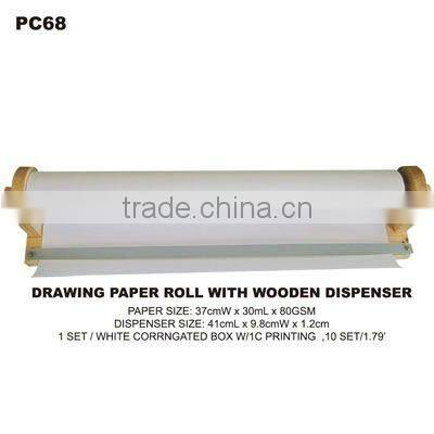 (PC69) DRAWING PAPER ROLL MEMO MESSAGE PAINT
