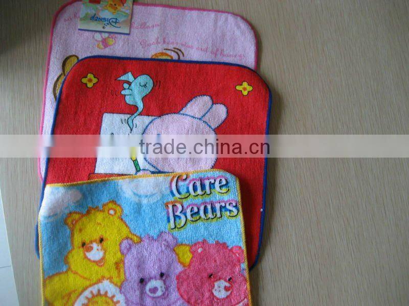 child's printed hand towel