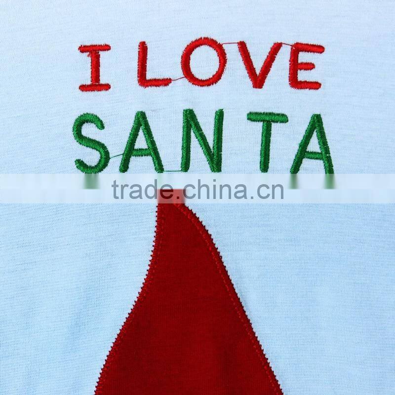 Toddler Christmas Shirt With Pants Baby Santa Outfit Kids Christmas Eve Pajamas