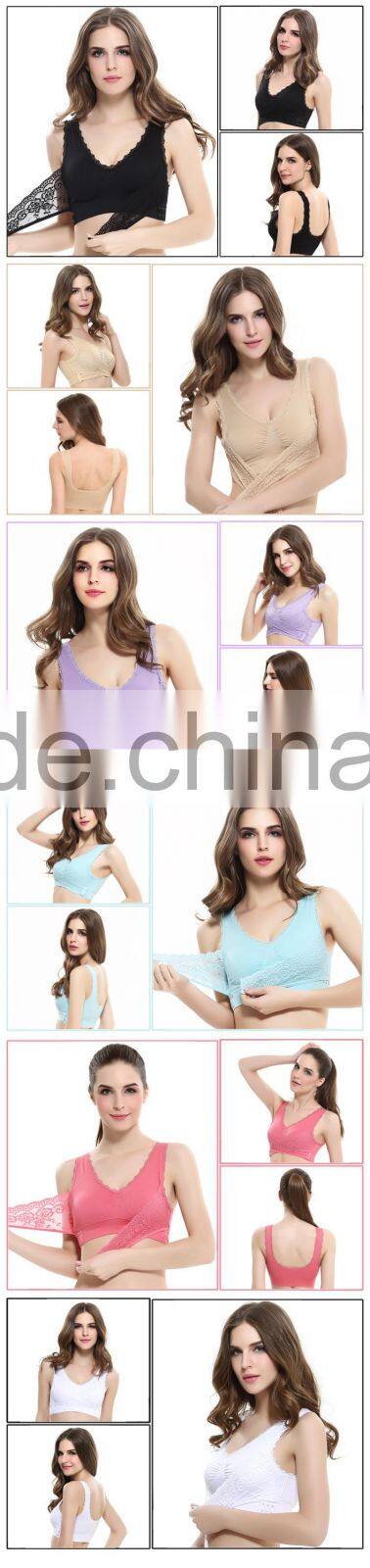 Breastfeeding Pregnant Feeding Comfortable Nursing Bra