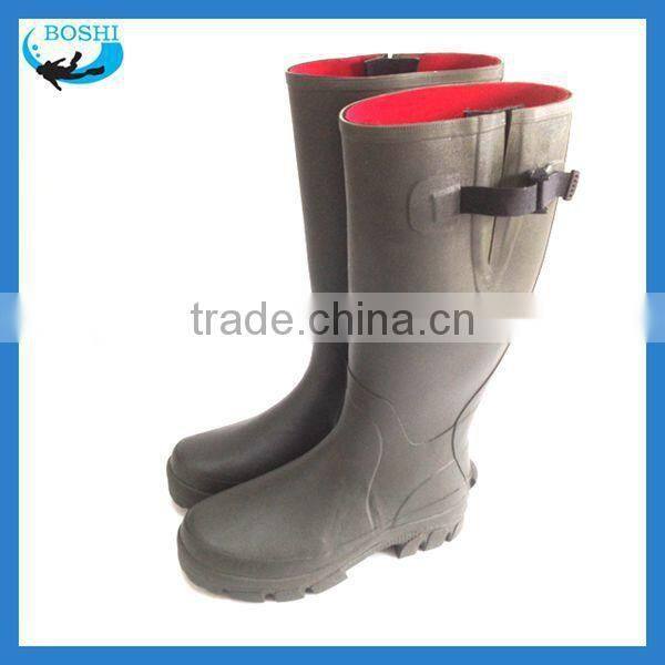 Mens hunting Boots,Neoprene high boots 2015 high quality Neoprene lining wear well boots