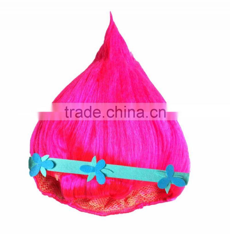 2016 new movies troll big troll wig for children