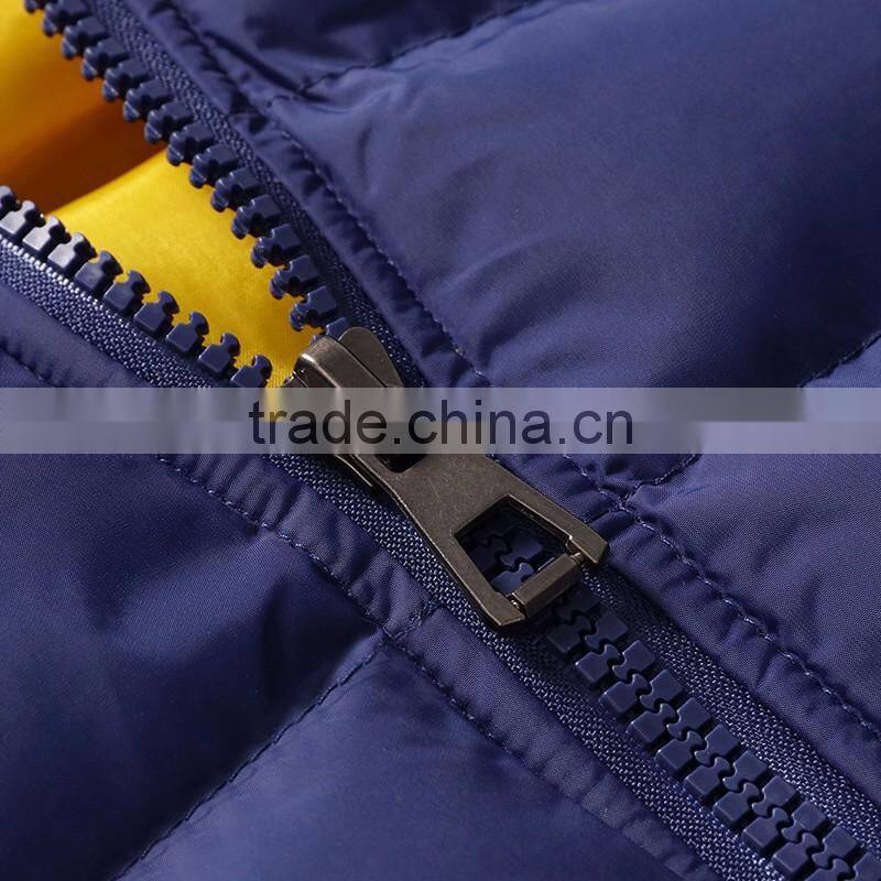 2016 new design men's warm and waterproof cotton-padded coat
