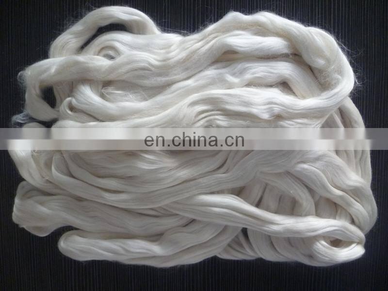 Pure Luxurious Chinese Silk Cut Tops white A1