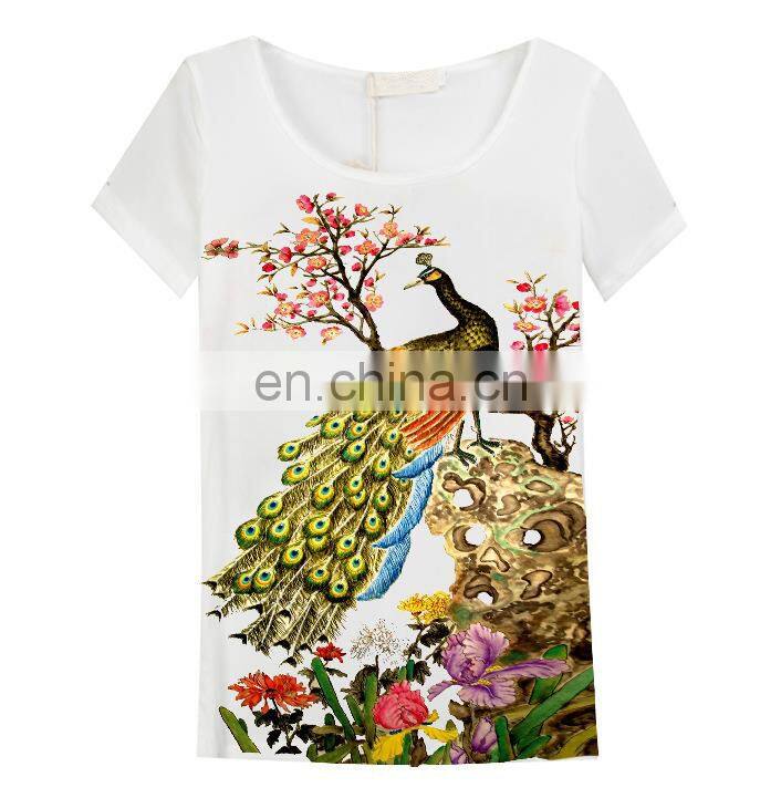 Hot Sale Sublimation Printed Women T Shirt
