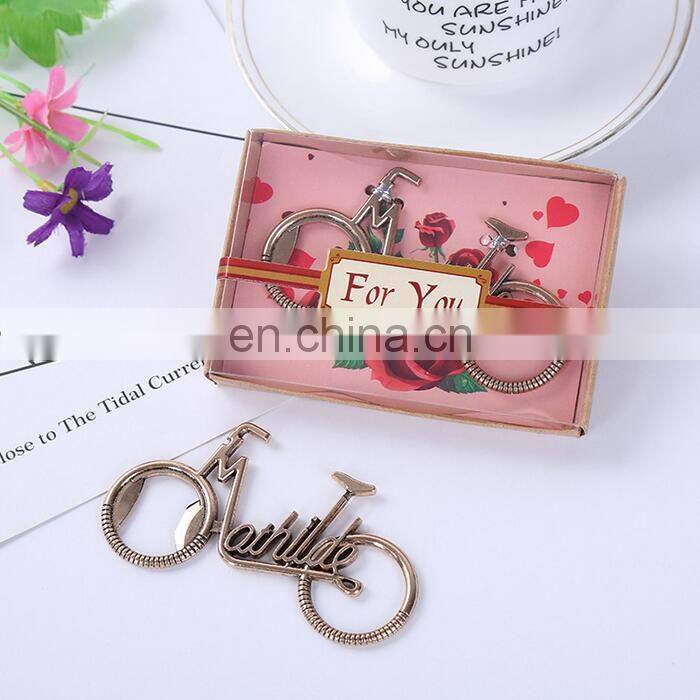 Just Arrival Wedding Party Favors Bicycle Beer Bottle Opener