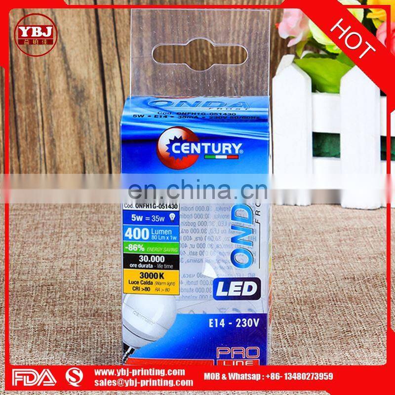 2017 new hot sale factory made pvc, pet, pp transparent gift box