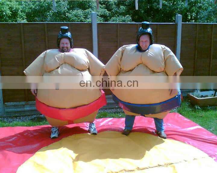2013 hot inflatable sumo suit with cushion