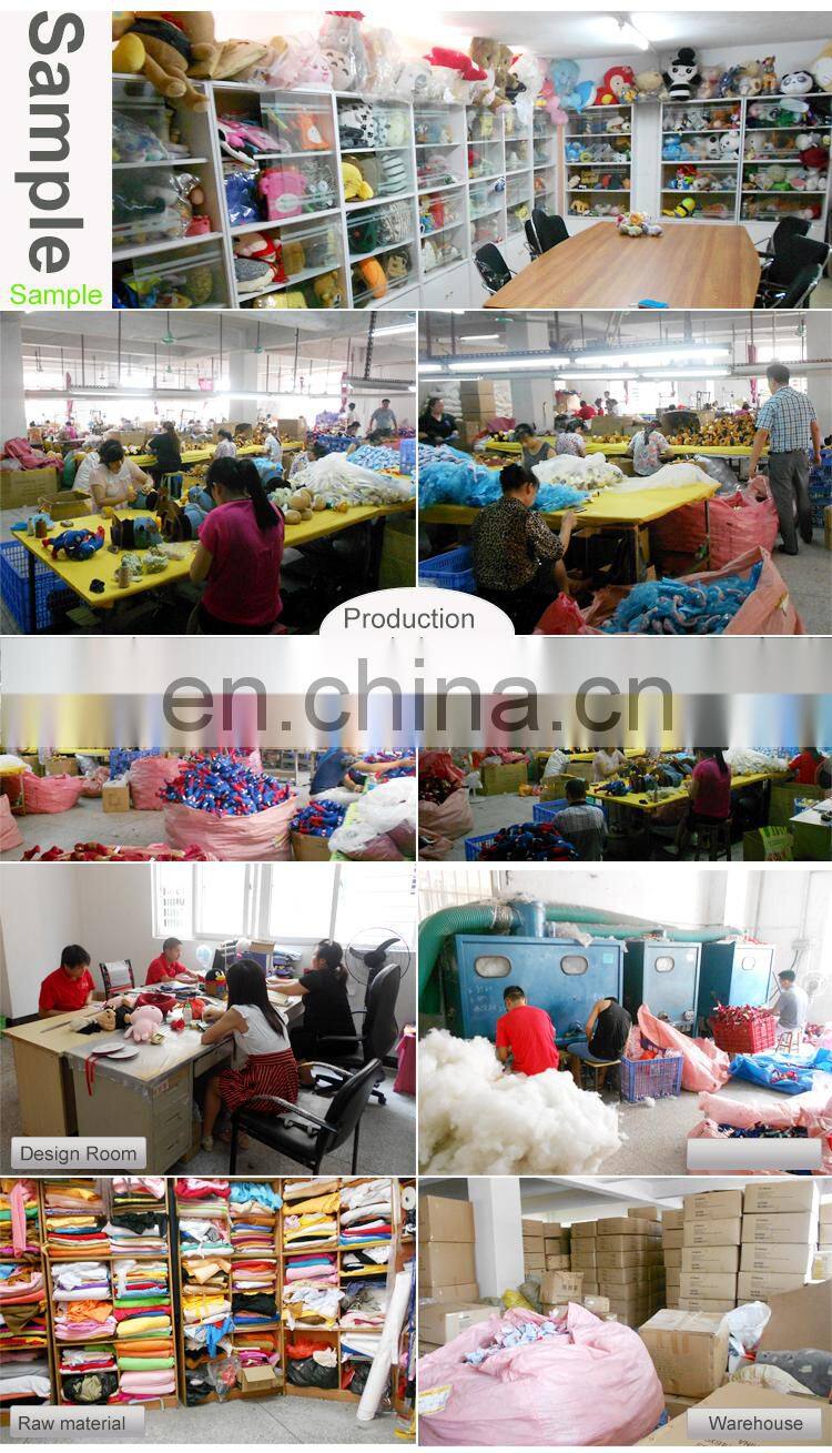 ICTI Audited factor cartoon plush toy Custom stuffed plush toys manufacturer meet EU standard toy for kids