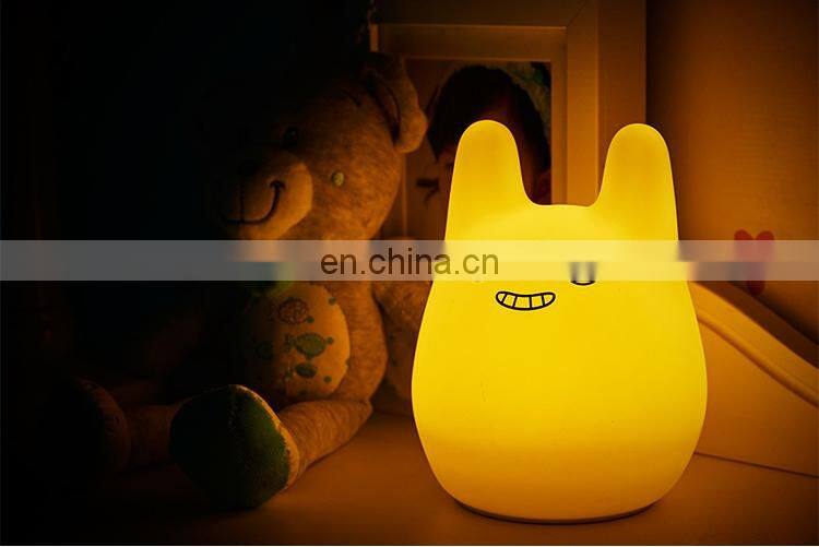 Wholesale LED night light cute baby design new fashion colorful switch night lamp