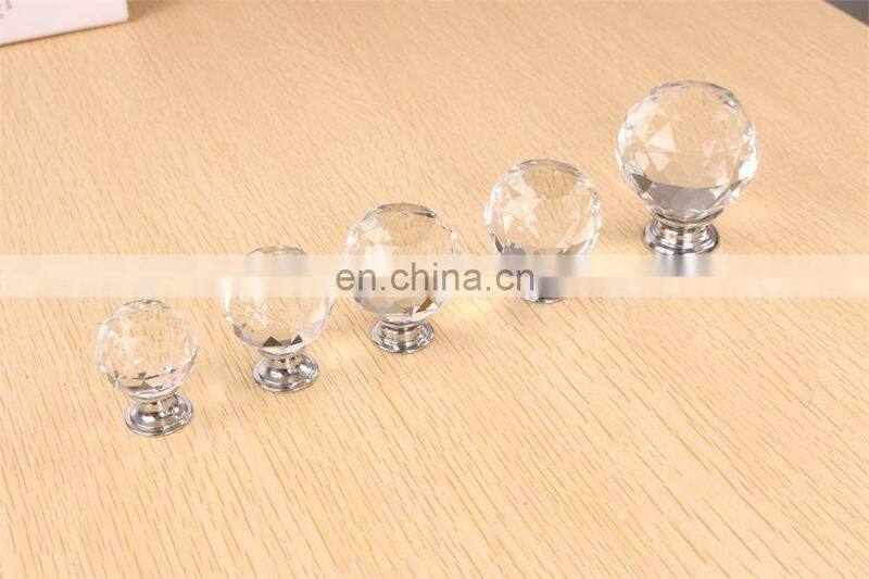 Yiwu factory big crysta drawerl pull
