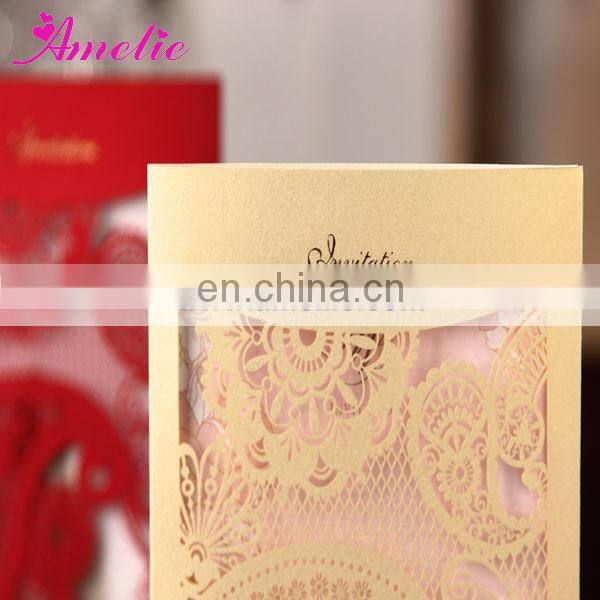 ACW2010 2014 Stock Market Paper Wedding Cards In Lahore