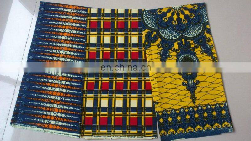 The Real Manufacturer of Hitarget Brand Veritable African Real Wax Cotton Fabric Block Printing