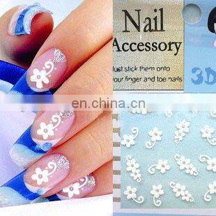 3D Christmas water transfer nail art stickers (ZY7-012)