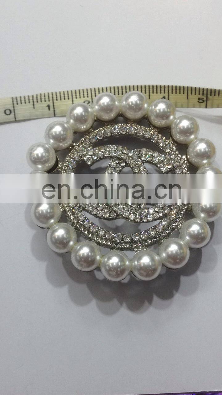 High Quality Fancy Round Diamante Crysta Bulkl Rhinestone Buttons
