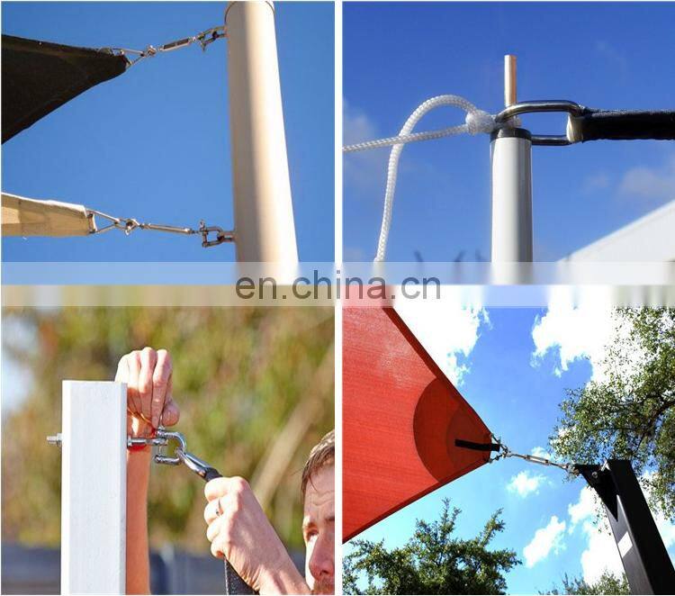 Garden shadow net wind sail covering sun sails custom size