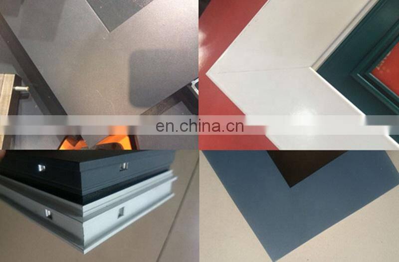 Single head angle crimping machine aluminum door and window manufacturing machine