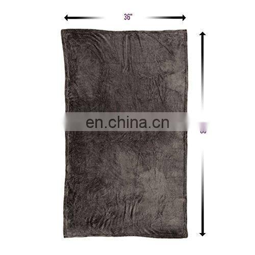 2 in 1 custom soft flannel custom travel blanket air doubles as lumbar pillow and neck support pillow mink blanket throw