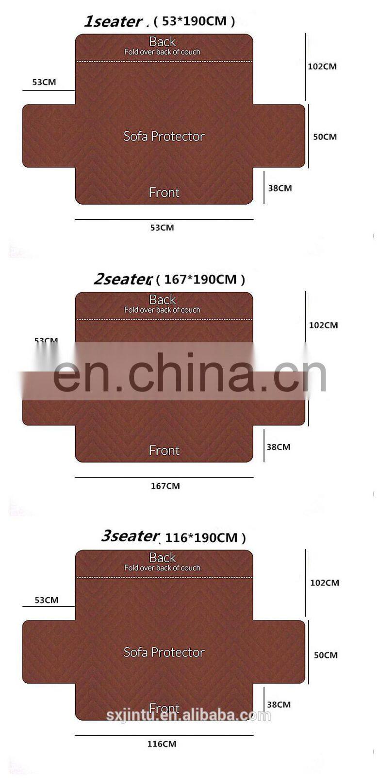 Stain Resistant Printed Furniture Protector Sofa Slipcovers Waterproof Pet Dog Couch Covers Sofa Covers