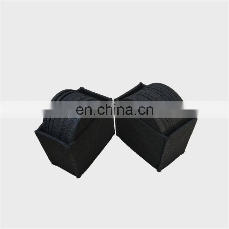 Hot-selling Place mat Drink Cup Mat Set Felt Coaster Customized Logo
