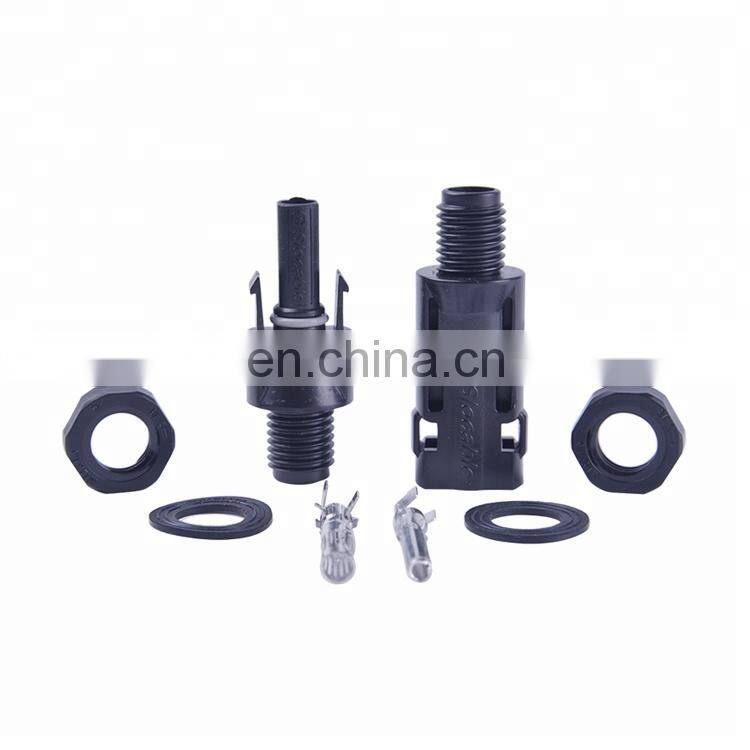 Slocable 2.5mm2 4mm2 6mm2 Cable DC50A 1000V Waterproof Panel Connector