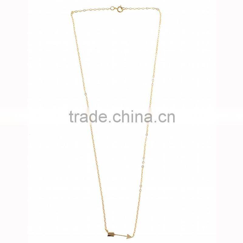 Fashionable new simple design chain necklace, heart charm necklace wholesale