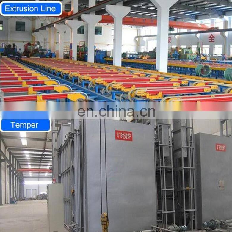 Sandblast anodized aluminium profile for glass railing aluminium profile system