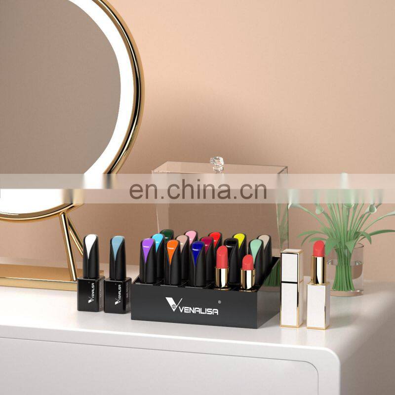 VENALISA Newest Semi-permanent 15ML Nail Gel Polish 15PCS Kit High Gloss UV LED Soak Off Gel Esmalte OEM/ODM Private Label