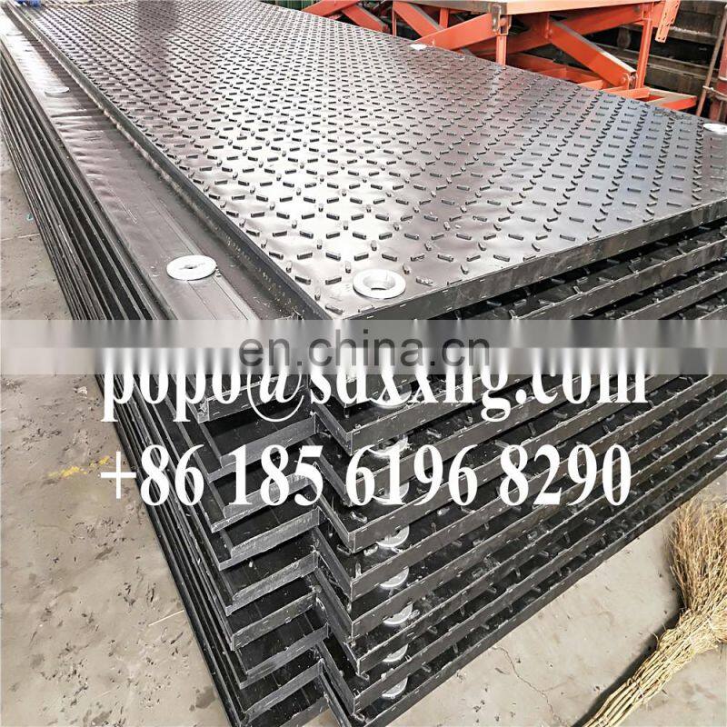 Temporary Construction Road Mat for Stable Jobsite Platform