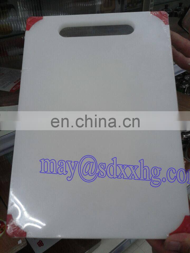 100% virgin HDPE plastic vegetable cutting board / chopping boards