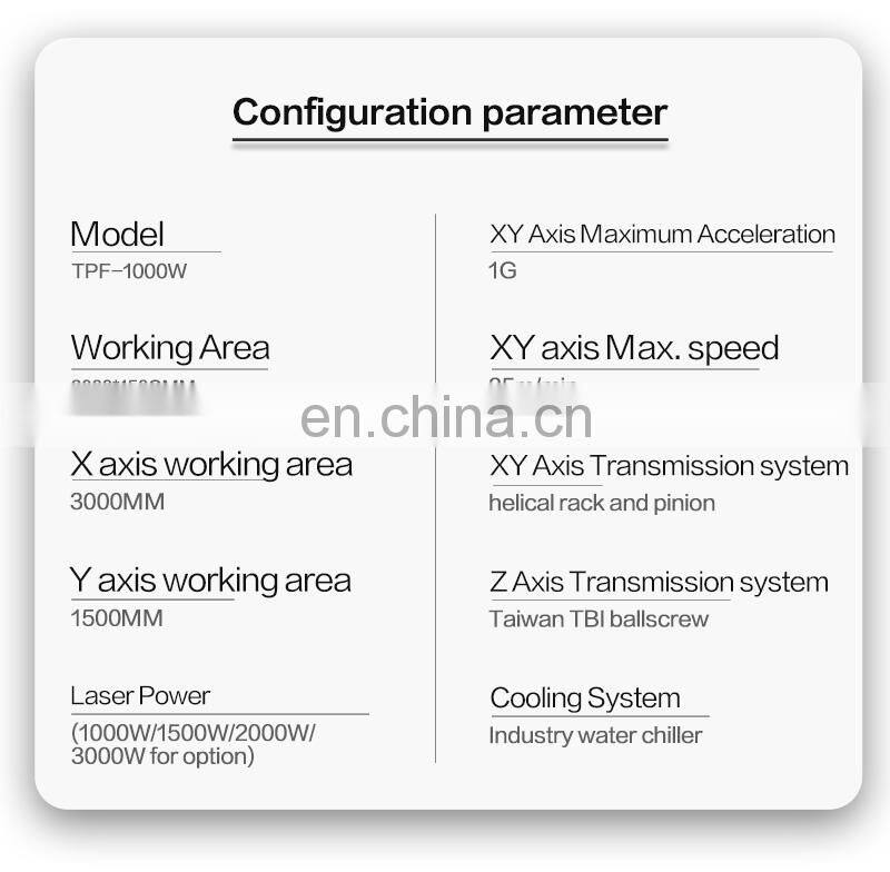 Professional Metal Sheet and pipe Processing Laser Cutting Machine Model