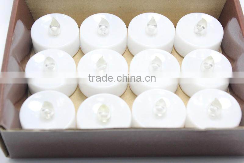 Hot sale color changing led candle flickering light for party