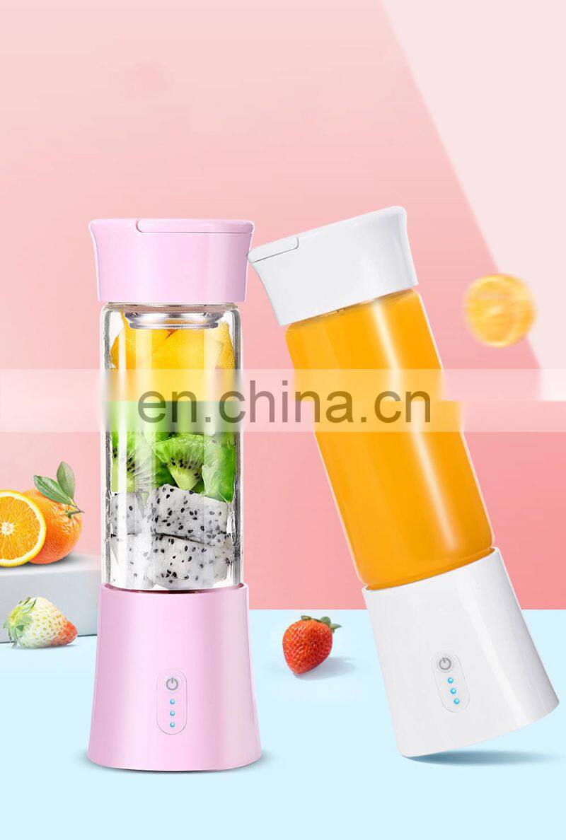 2021 The Most Popular 380ml Rechargeable Portable USB Juicer