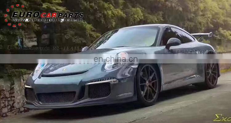 991 body kits fit for POR 911 991 to GT style body kits FRP material 2012-2015y 991 GT3 body kits