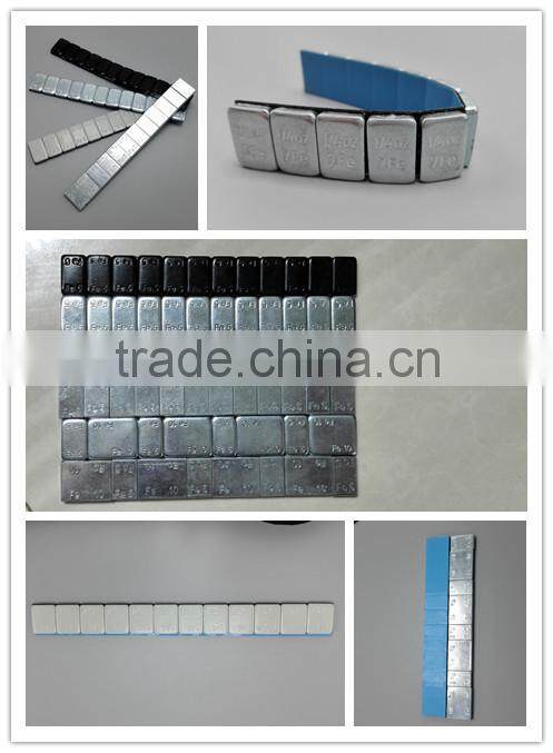 High Quality zn Adhesive used Wheel balance Weights
