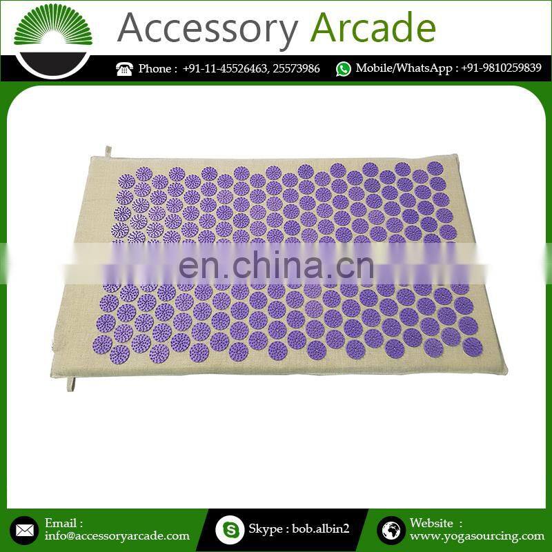 High Quality Neck Pain Solution Round Shape Acupressure Spike Indian Supplier