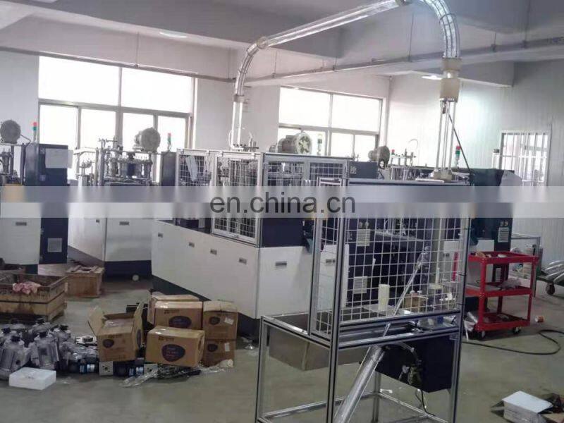 Automatic Coffee Tea Paper Cup Forming Making Die Cutting Slotting Machine For Sale