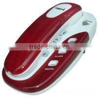 Modern green slim telephone wall mounted phone