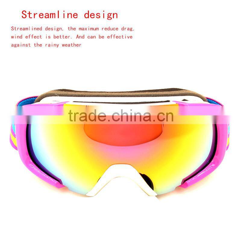 New arrival mens winter PC ski goggles windproof snow sport eyewear