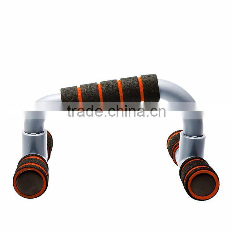 Home Fitness Equipment Push Up Stand Push Up Bar Orange color