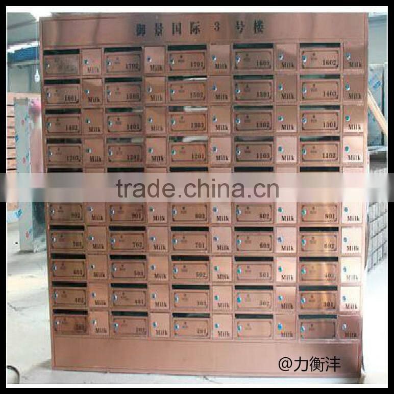 Stainless steel Mailbox post box milk box