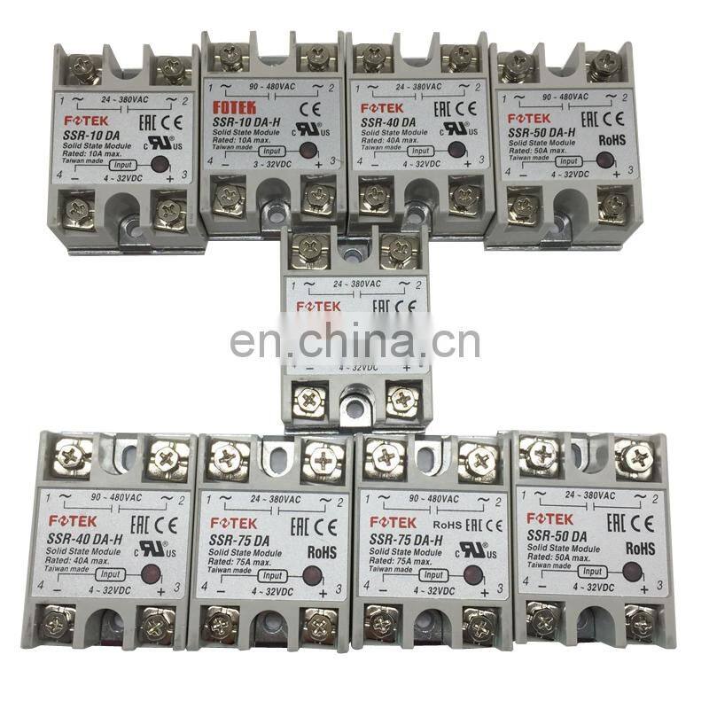 New Fotek Solid state relay(SSR) fotek ssr solid state relay ssr-25da SSR-75DD SSR75DD