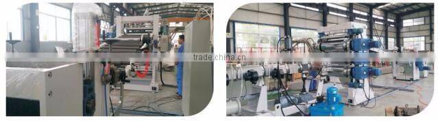 PC PMMA sheet production line plastic machine