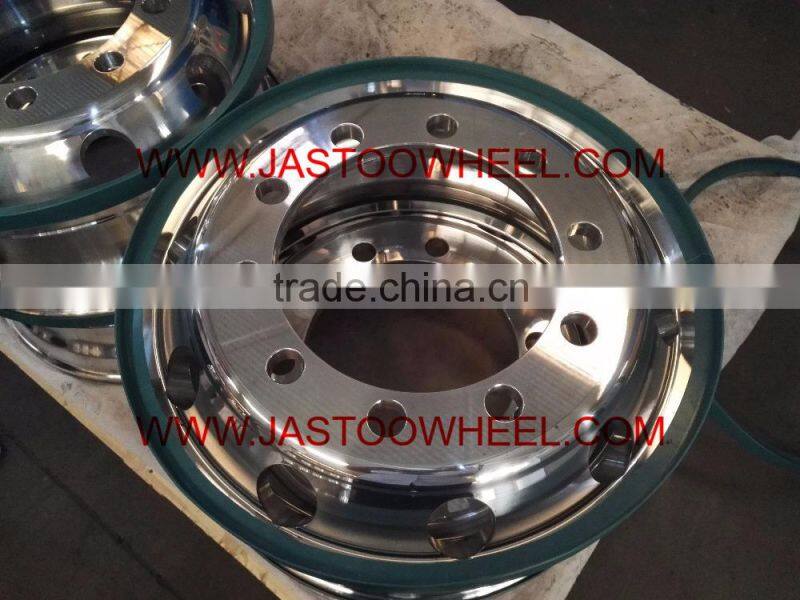 forged alloy rim, 19.5 inch aluminum rim, forged rim for truck
