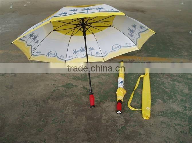 luxury umbrella with luxury handle